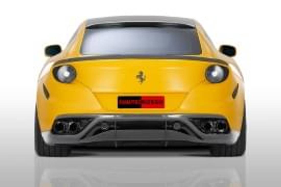 Ferrari FF – widok od tyłu