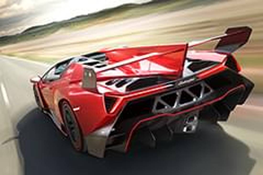 Lamborghini Veneno – widok z tyłu