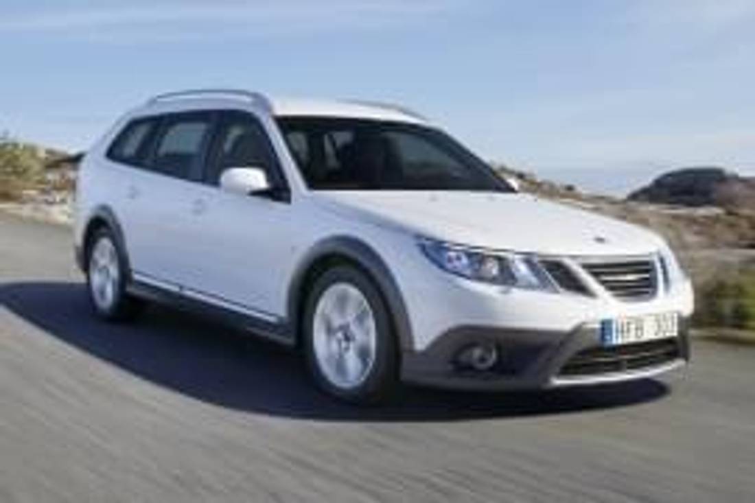 Saab 9-3X – widok z przodu