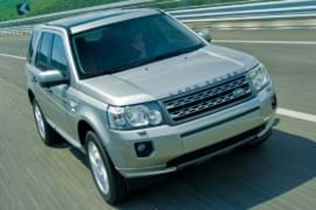 Land Rover Freelander – widok z przodu