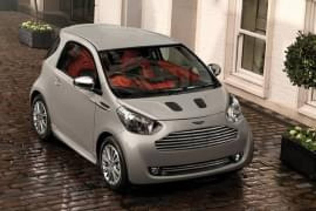 Aston Martin Cygnet – widok z przodu 