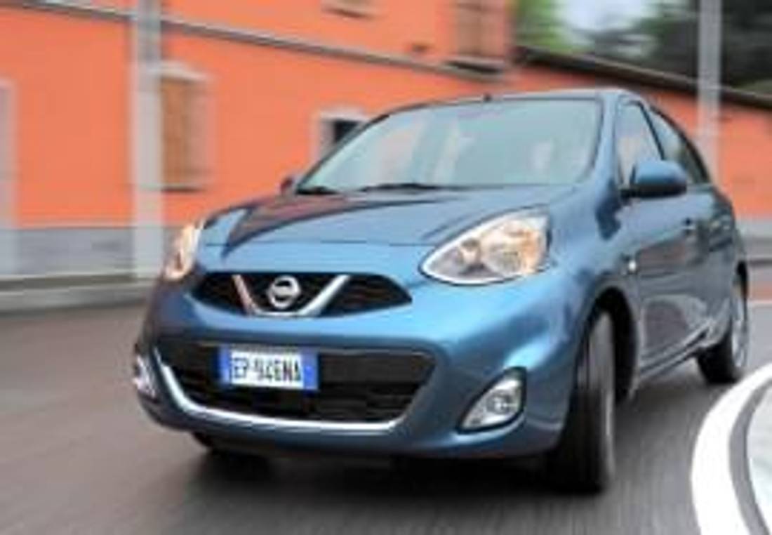 Nissan Micra – widok z przodu