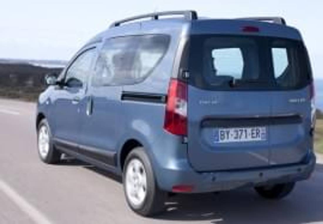 Dacia Dokker z tyłu