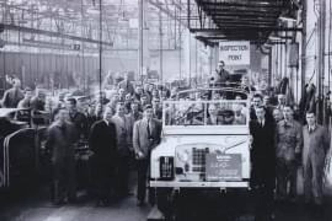 Land Rover w macierzystej fabryce w Solihull