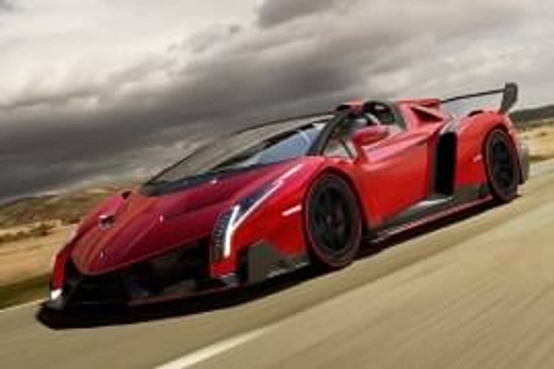 Lamborghini Veneno – widok z boku