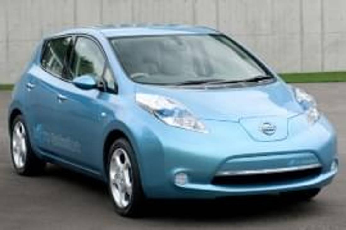 Nissan Leaf – widok z przodu