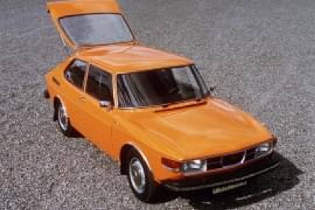 Saab 99 – widok z góry