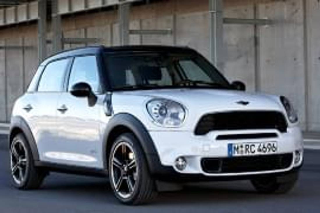 Mini Countryman – widok z przodu