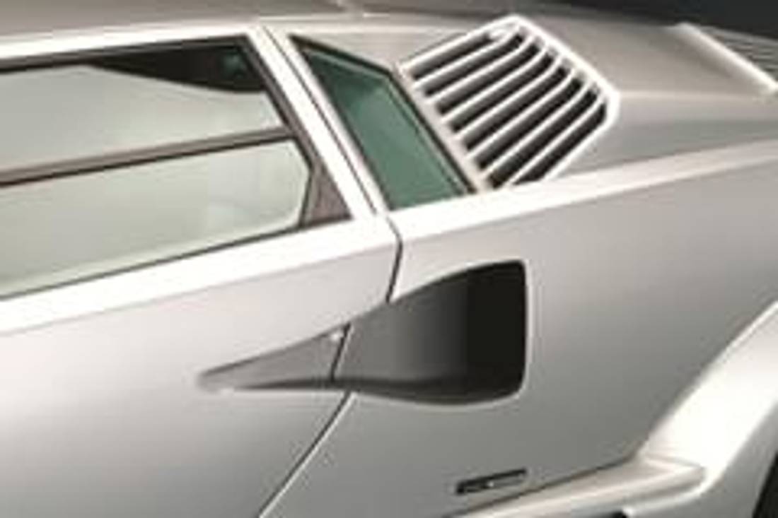 Lamborghini Countach – detal, wywietrznik