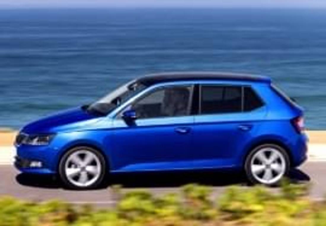 Skoda Fabia – widok z boku