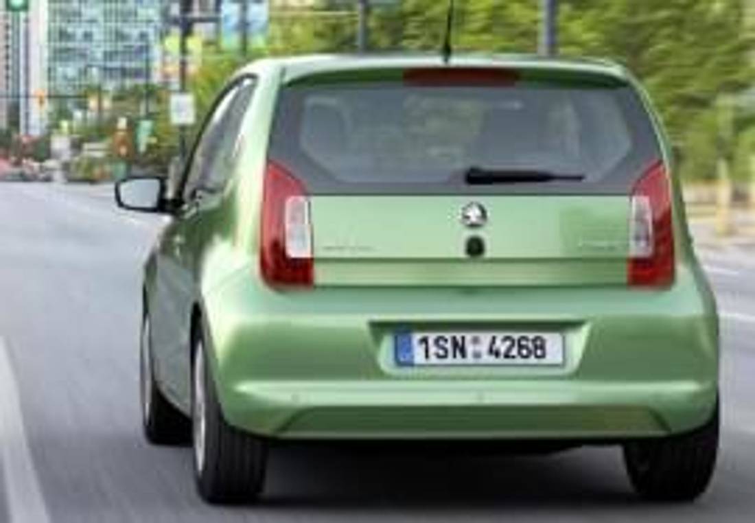 Skoda Citigo – widok z tyłu