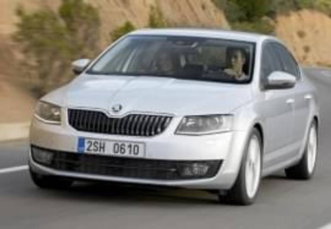 Skoda Octavia – widok z przodu